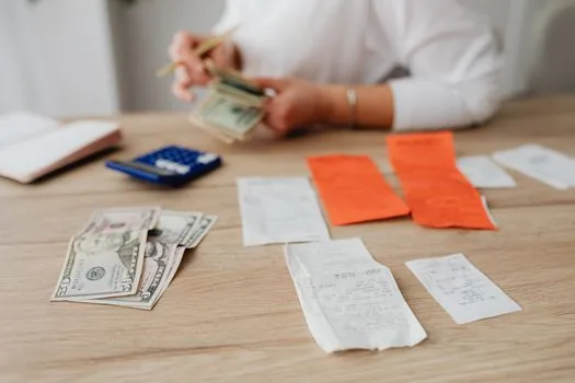 business ledger and receipt reconciliation