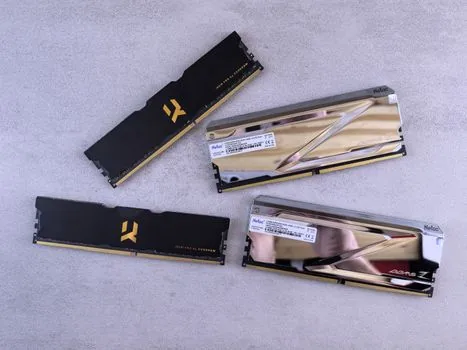 close-up memory modules quality inspection with procurement documents