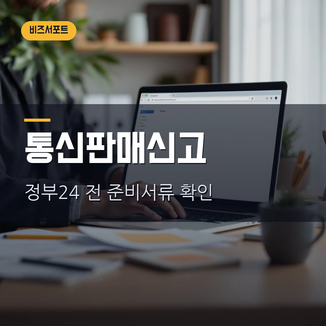 통신판매업 신고 방법 2026 — 스마트스토어 시작 전 구매안전서비스·정부24 절차